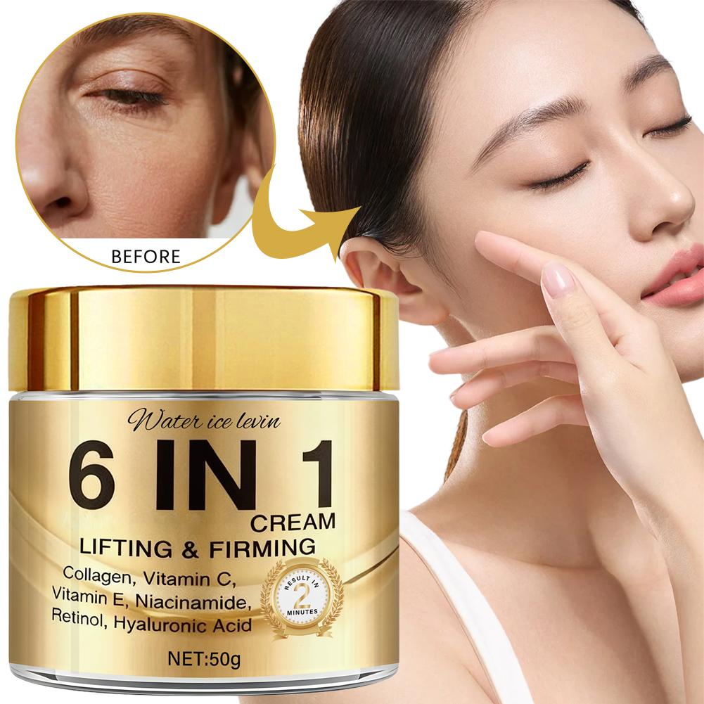 Crema viso al collagene 6 IN 1 - Retinol Vitamin A Cream recensione e prezzo