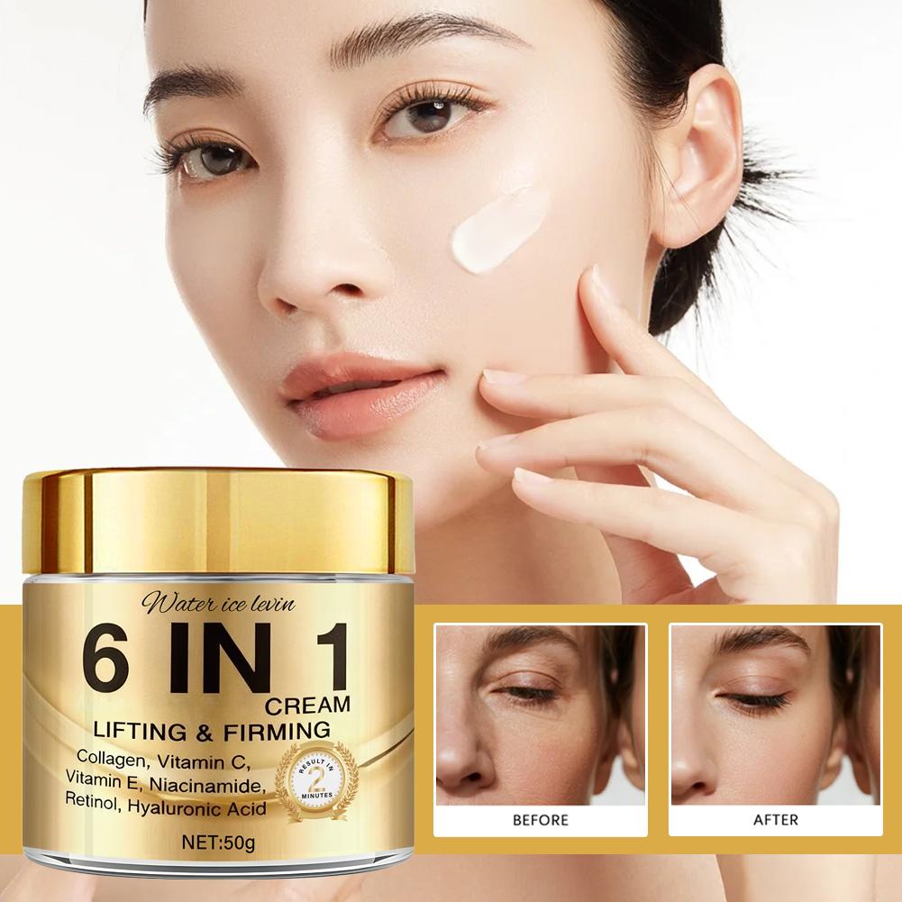 Crema viso al collagene 6 IN 1 - Retinol Vitamin A Cream recensione e prezzo